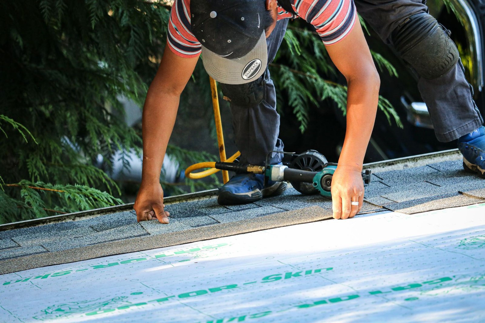 Roof eave and fascia detail in Longview, WA