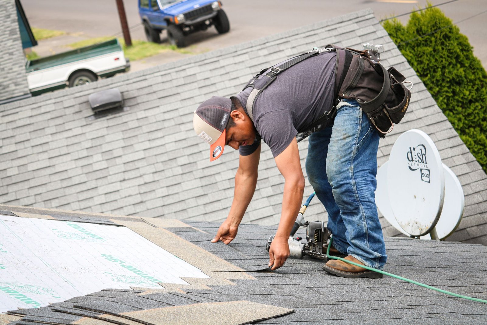 Roofing portfolio project from Longview, WA