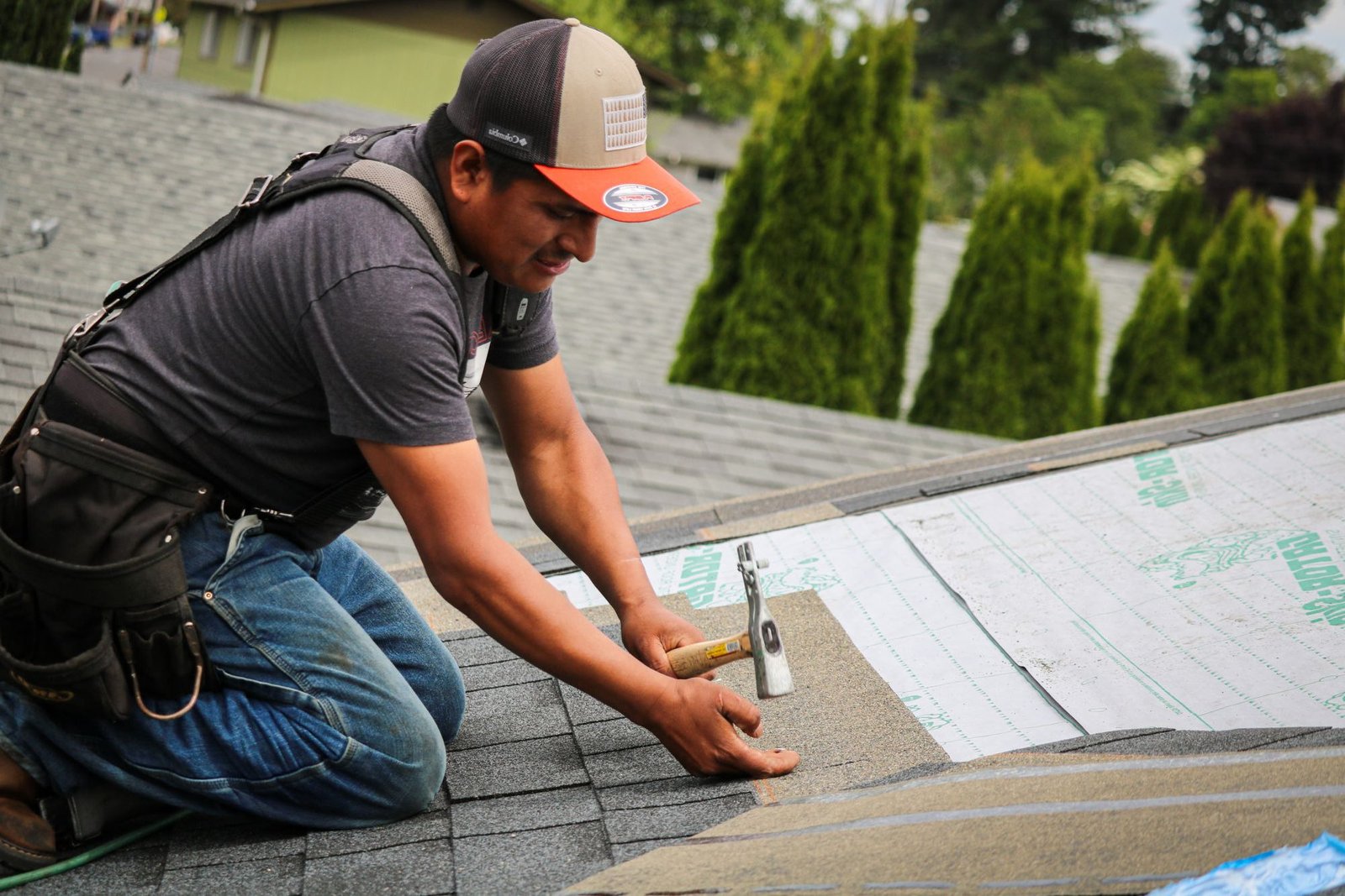 Local roofing project in Longview, WA
